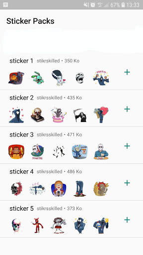 Stickers for WhatsApp - Halloween screenshot 1