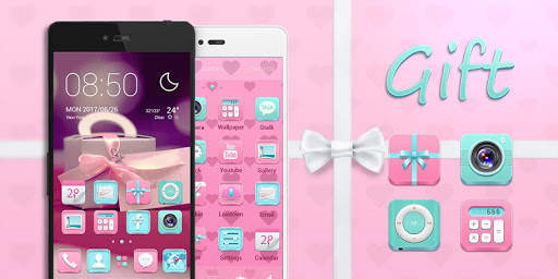 Gift GO Launcher Theme screenshot 5