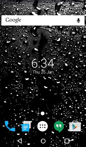 Dark Rainy Keyboard Wallpaper screenshot 6