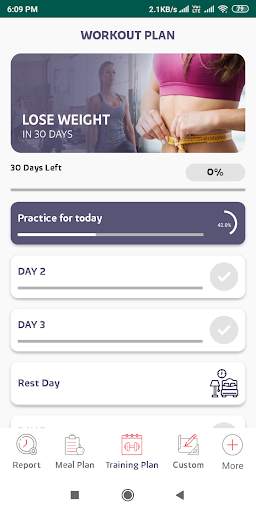 Fitness Challenge screenshot 1
