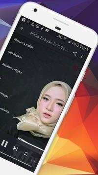 Nissa Sabyan Lagu Sholawat Terbaru 2018 screenshot 4