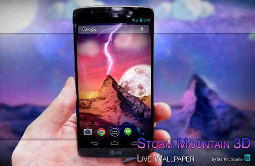 Storm 3D live Wallpaper FREE screenshot 3