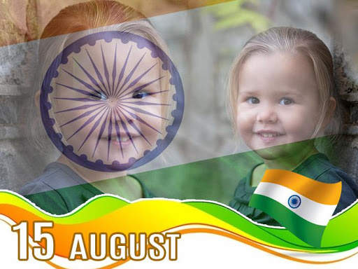 Flag on Face Photo Editor (independence Day) screenshot 4