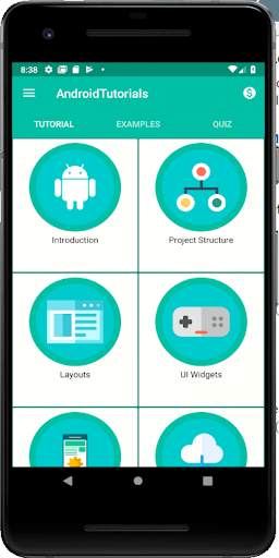 Tutorial for Android : Quiz an 2 تصوير الشاشة