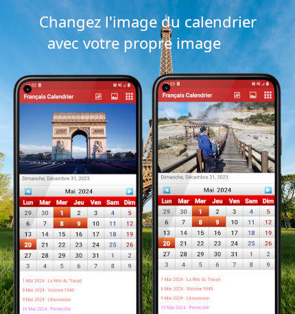 Français Calendrier 2024 screenshot 1