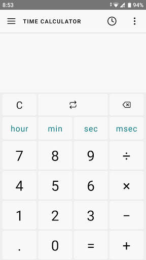 Time Calculator: Hours Work & Time Between screenshot 1