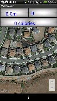 Walk Calorie Tracker screenshot 1