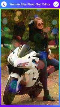 Women Bike Photo Suit Editor screenshot 5