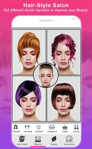 Live Makeup Face Beauty Camera screenshot 5