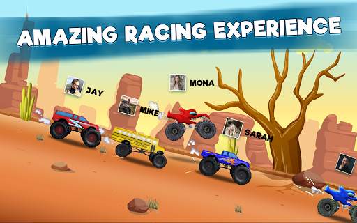 Car Race - Down The Hill Offroad Adventure Game screenshot 9