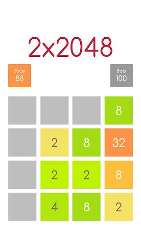 2x2048 (WiFi multiplayer) screenshot 2