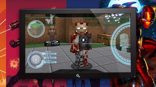 Super iron hero mod for Minecraft PE screenshot 2