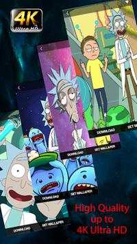 Rick and Morty Wallpaper 1 تصوير الشاشة