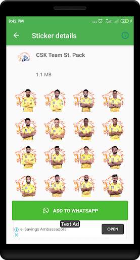 IPL 2020 and crickets Stickers - IPL WA Stickers screenshot 5