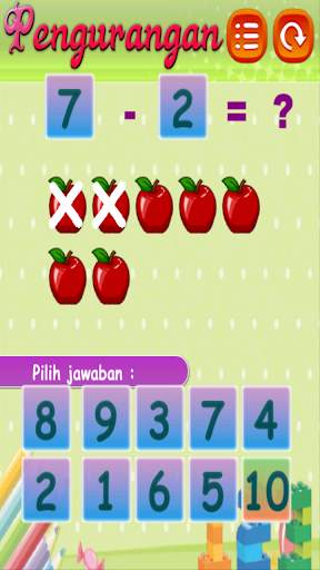 Game Edukasi Anak - Mudah Belajar Angka Berhitung screenshot 6