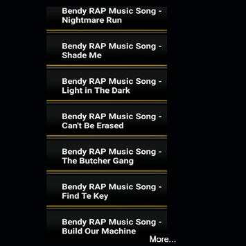 Bendy RAP Music screenshot 2