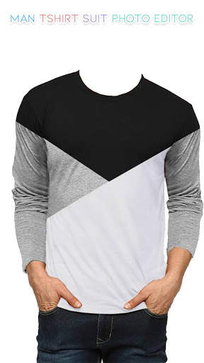 Man T-Shirt Photo Suit Editor screenshot 2
