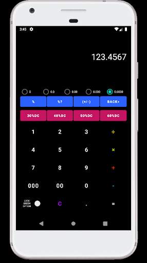 Lock Screen Calculator (잠금화면 계산기) screenshot 3