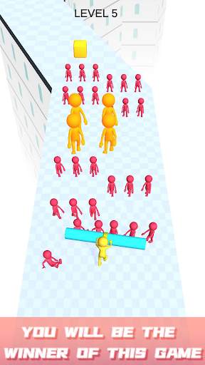 Crowd Wave Dash - Бесплатные аркадные игры Pushers скриншот 5