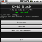 SMS Back icon