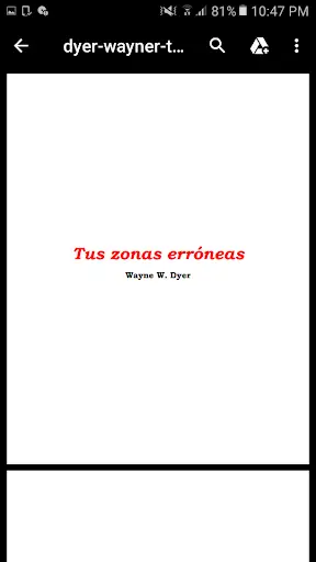 Tus Zonas Erróneas screenshot 1