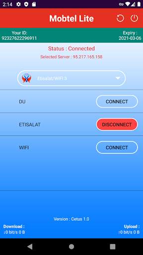 Mobtel vpn screenshot 3