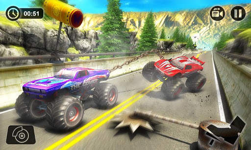 Chained Monster Truck Rivals: Ramp Racing Stunts screenshot 4