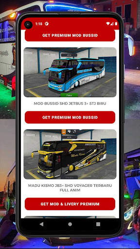 Livery Bussid Bus Full Strobo screenshot 5