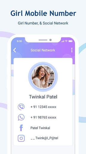 Online Girls Phone Numbers for Chat whatsapp स्क्रीनशॉट 1