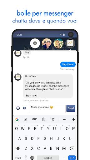 Swipe per Facebook & Messenger screenshot 4