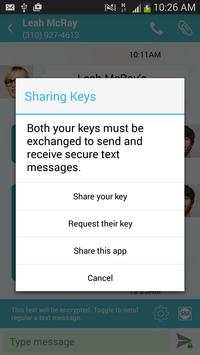 Secure Messenger encrypted SMS screenshot 2