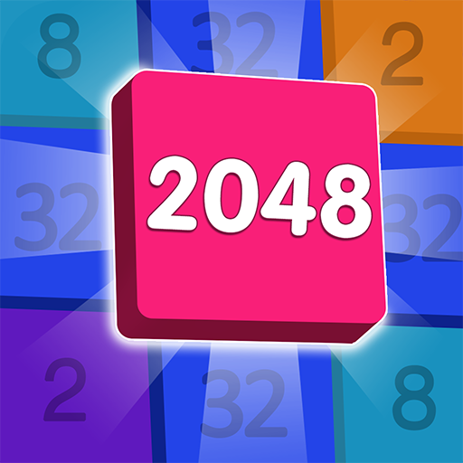 Merge block-2048 puzzle game icon