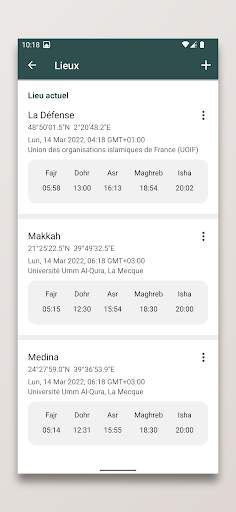Temps de prière et Qibla screenshot 5