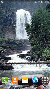 Waterfall Live Wallpaper स्क्रीनशॉट 1