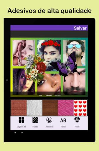Colagem de fotos - Adesivos screenshot 12