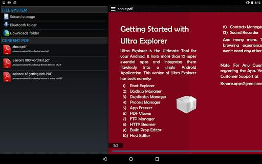 Ultra Explorer [Root Browser] screenshot 11
