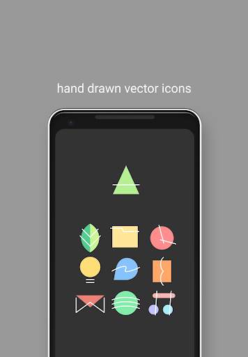 Appstract Icon Pack (Dark Theme) screenshot 1