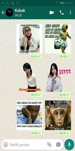 Stiker WA Lucu WAStickerApps screenshot 4