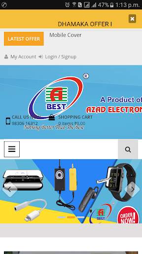 Abest Online Mobile Accessories screenshot 1