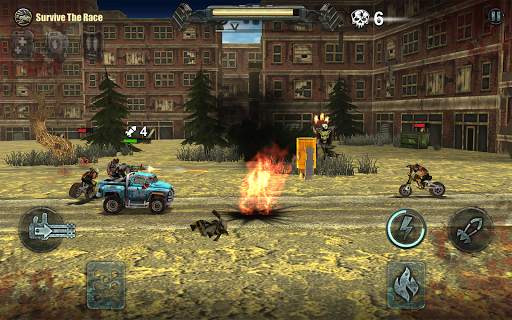 Dead Paradise: Car Shooter & Action Game screenshot 3