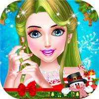 Christmas Makeover Salon : Makeup &amp; Dress Up Game icon