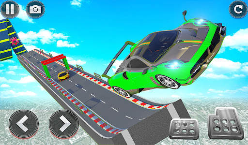 Mega Ramp Car Stunt Race Game screenshot 10