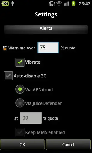 3G Watchdog - Data Usage скриншот 8