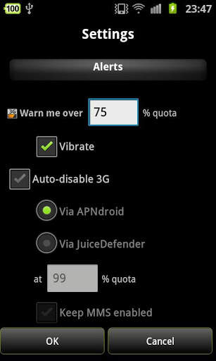 3G Watchdog - Data Usage screenshot 8