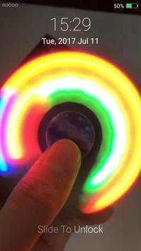 Fidget Spinner lock screen wallpaper 8 تصوير الشاشة