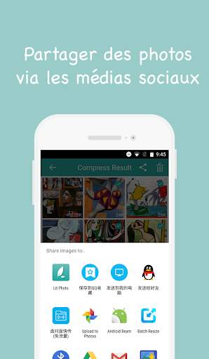 Compression et redimensionnement de photo screenshot 5