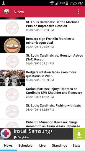 St. Louis Baseball - Cardinals Edition screenshot 2