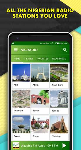 NigRadio - All Nigeria Radio Stations App screenshot 1