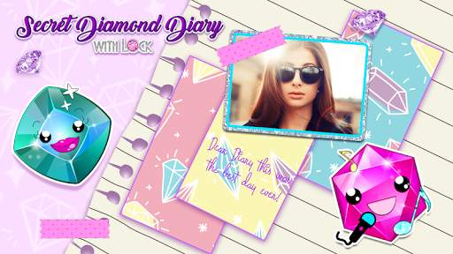 Secret Diamond Diary with Lock screenshot 6