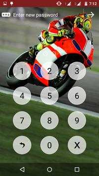 Sports Bike App Lock Theme screenshot 3